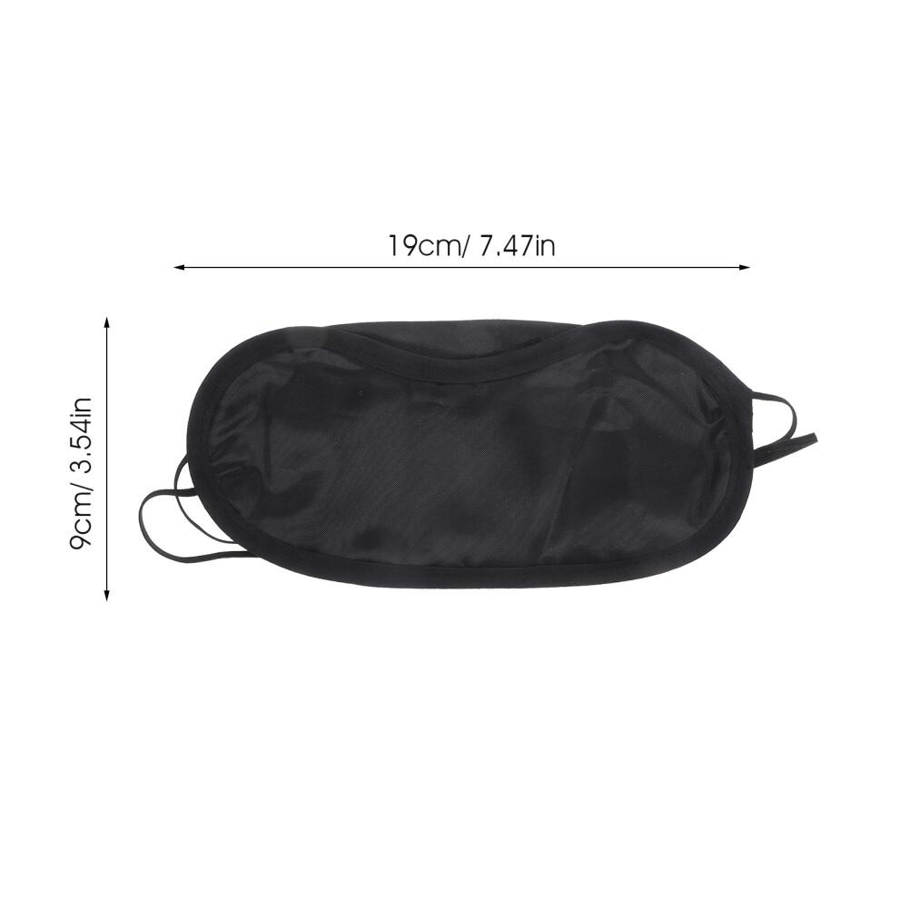 60Stk Schlafbrille Polyester Flexible Schattierende