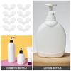 30 Pezzi Pompa per Bottiglia a Tenuta Ermetica Blocco Dispenser Shampoo Fibbia di Chiusura Accessori Per Contenitore Dispenser Sapone
