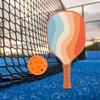 Wood Pickle Ball Racket Colorful Squash Racquet New Pickleball Paddles  Family Friends Children