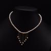 Natural Freshwater Pearl Necklace Women Versatile French Vintage Fashion Light Luxury Elegant Temperament Sweater Chain Pearl