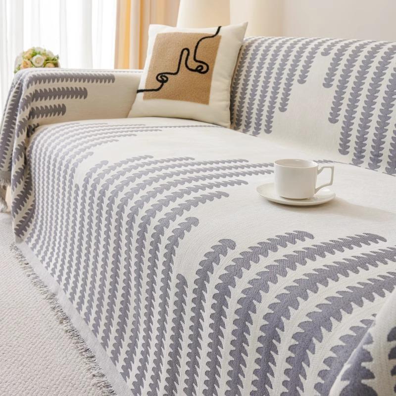 

Скандинавский простой и высококлассный универсальный чехол для дивана на четыре сезона, шенилл, защита от царапин кошек, диванное полотенце, чехол для дивана, плед для дивана 180*230cm