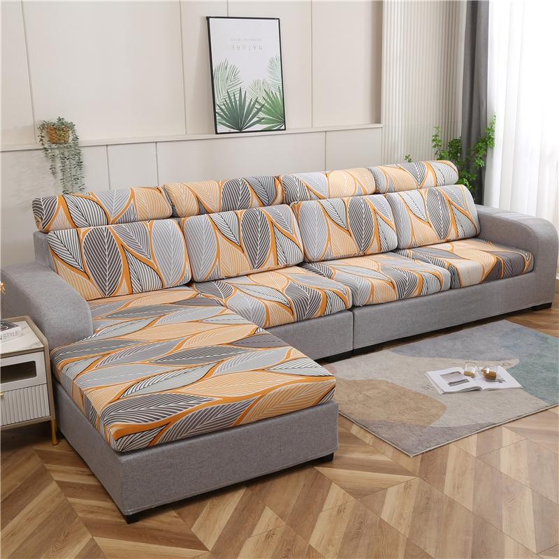 Elastic Sofa Seat Cover for Living Room Soft Couch Cover Full Wrap Backrest Cover Cushion Cover
