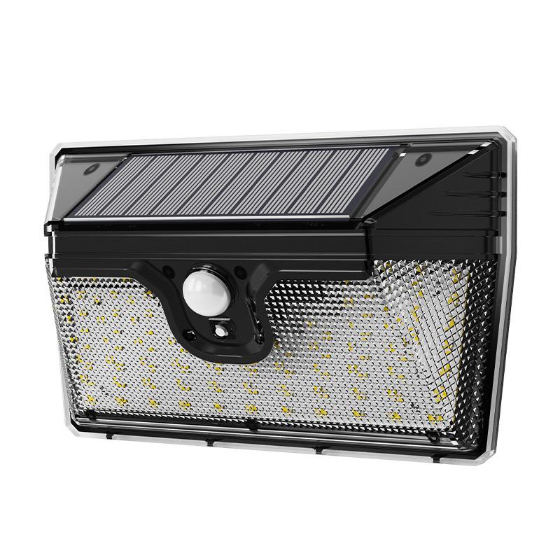 218LED Solar Wall Light with Motion Sensor, Waterproof, Three Modes, Super Bright Outdoor Garden Lamp