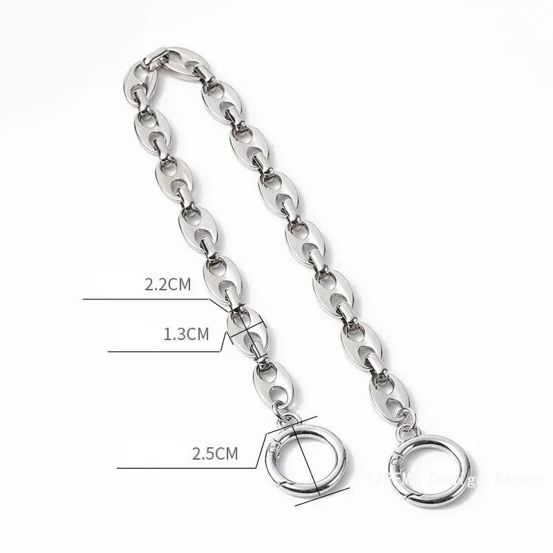 High Quality Chain Strap Resistant Wear Resistant Bag Crossbody Shoulder Bag Belt Underarm Chain Bag Chain Accessories