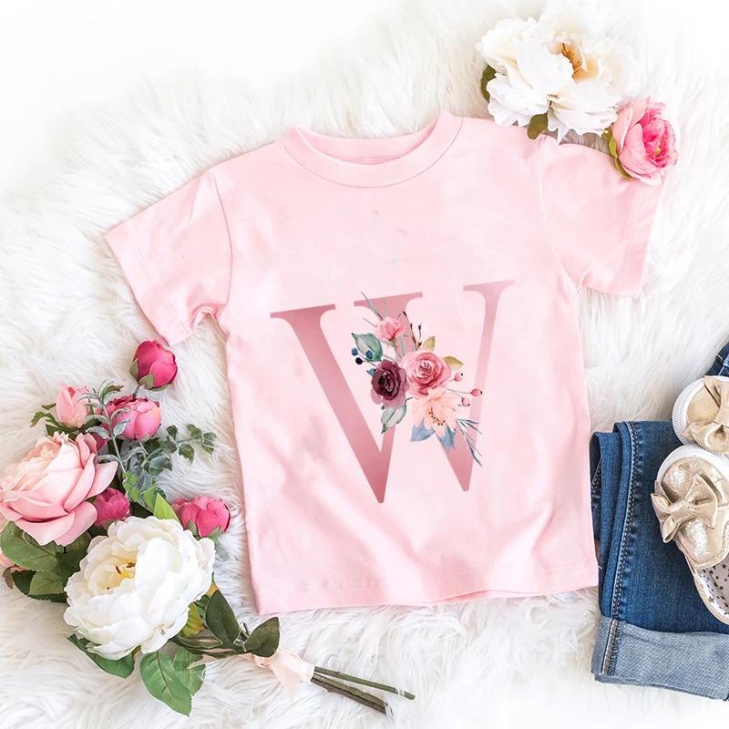 T-shirt Capibara Vestiti Bambini Magliette Grafiche Estive Abbigliamento Girocollo per Ragazze Manica Corta Top Moda Bambini Vestiti da Ragazza