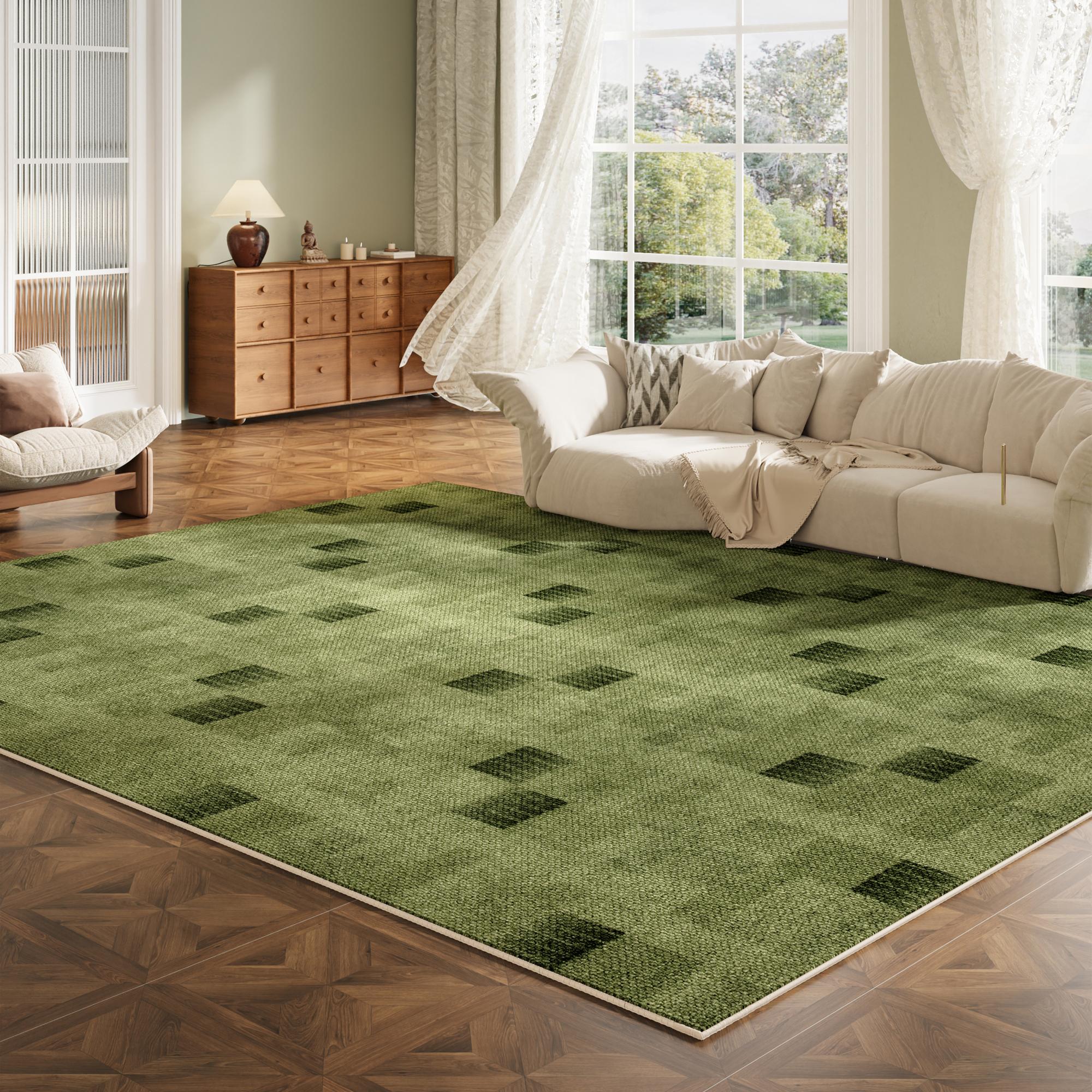 

Ковры в современном стиле для спальни, большой площади, для украшения гостиной, зеленый ковер, моющийся, коврик для пола в гостиной, противоскользящий коврик для прихожей 80x120cm
