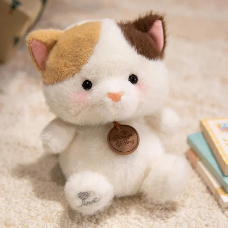 Cute Sitting Animals Panda Fox  Cat Soft Plush Dolls Stuffed Capybara Pig Plushie Baby Toys Gifts For Children Christmas Present