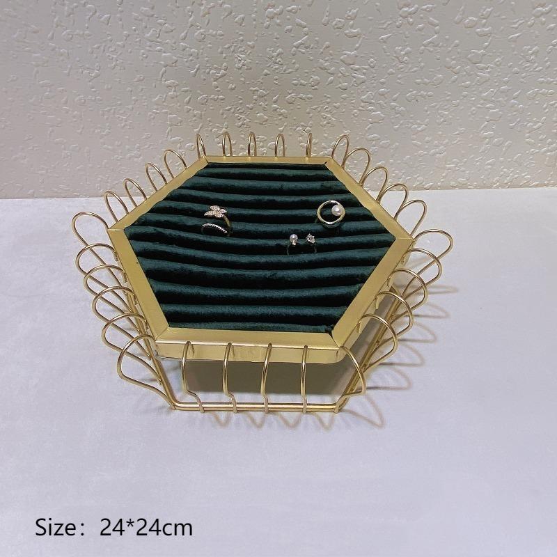 Necklace Jewelry Model Display Rack Rings Bracelet Storage Pallet Counter Jewellery Showcase Tray Live Pictures Trinket Props