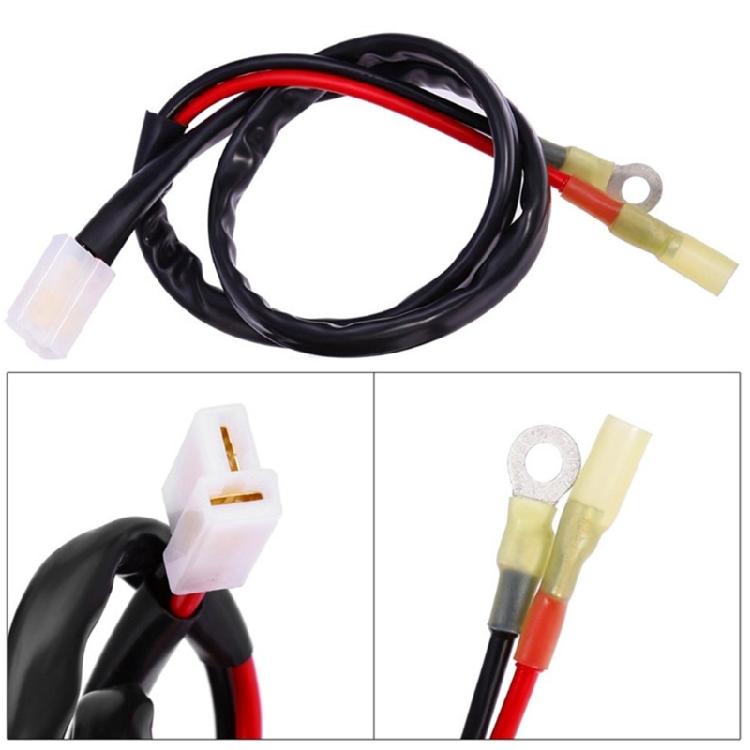 Electric Double Cooling Fan Wire 12V Thermostat Switch Car Relays Wiring Harness