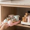 Anti-slip Pull Out Storage Tray Plastic Spice Box Storage Rack Drawer Spice Rack  for Living Room
