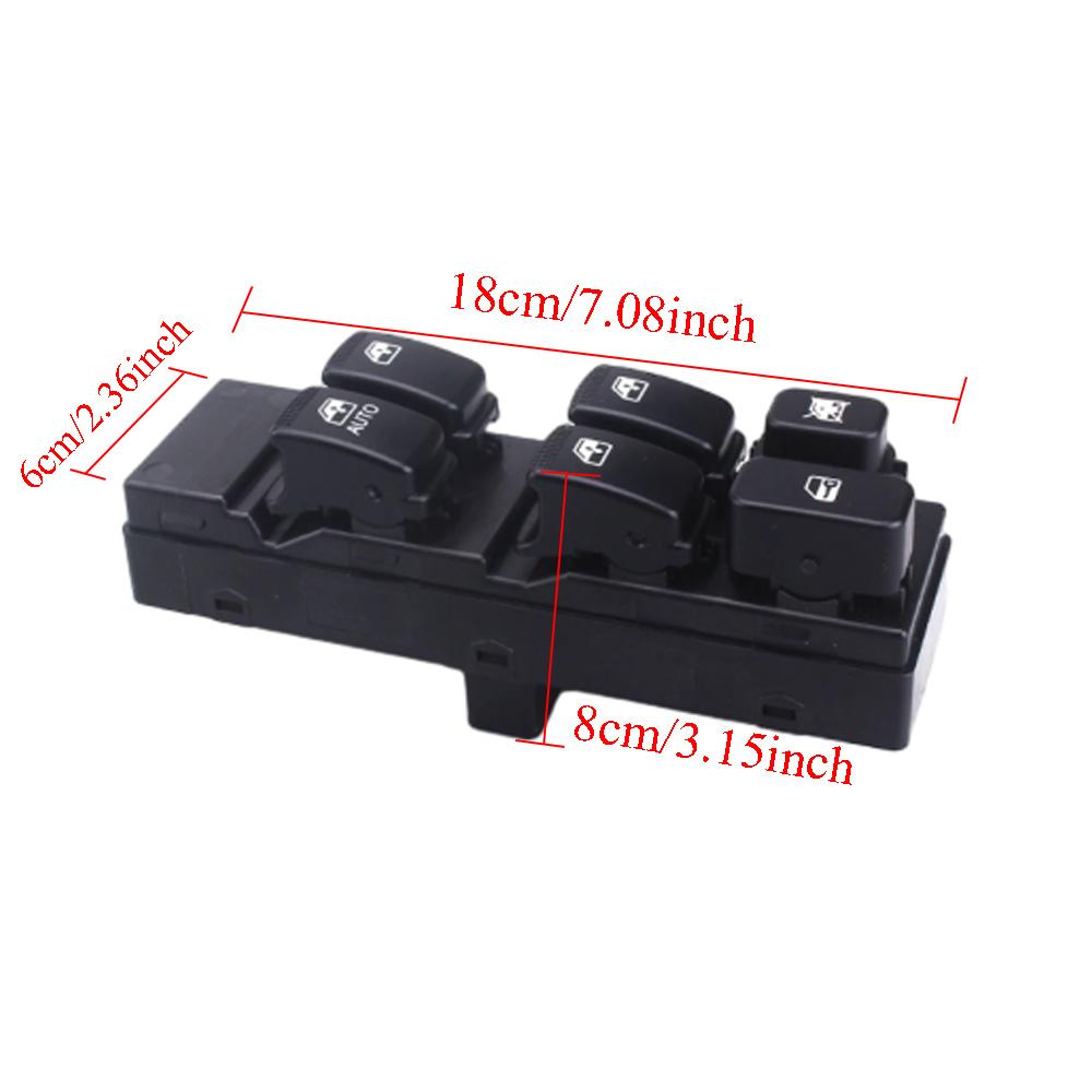 New Master Power Window Switch 93570-3D121 935703D121 Fit for Hyundai Sonata GLX / GLS 4 4-Door 2.7L 2003-2005
