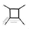 Helmet Holder for Backpack Square Design Gear Attachment Strap Adjustable Mesh Storage Bag