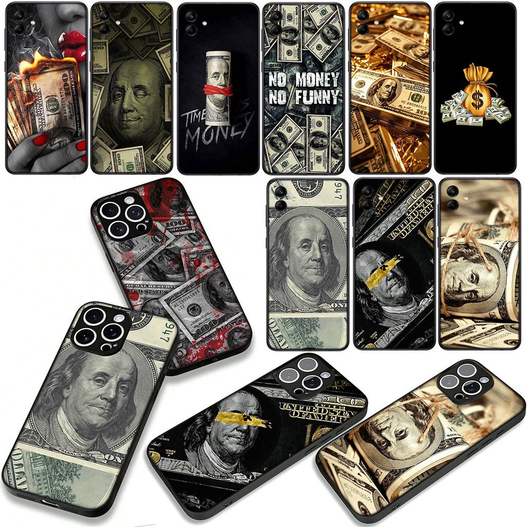 Moneys 100 D-Dollars Cover Phone Case for Xiaomi Poco X7 X6 X5 F7 F6 F8 Ultra F5 M6 M7 M8 Pro C85 C75 C65 C71 C61