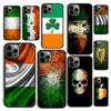 Autumu Ireland Irish Flag Phone Case Cover for iPhone 17 Air 16 16e 15 12 11 13 14 Pro Max Apple Plus Coque
