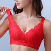 Lace Lingerie Women's Thin Folding Bra Adjustable Secondary Breast Bra Push Up Bra