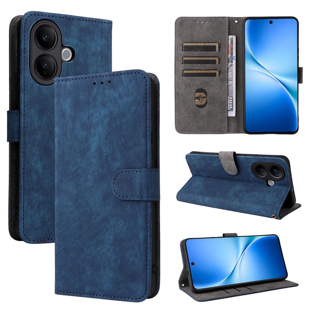 Flip Cover für Vivo V60 Lite PU-Leder Handyhülle Ganzkörperschutz [RFID-Blockierung] Schutzhüllen