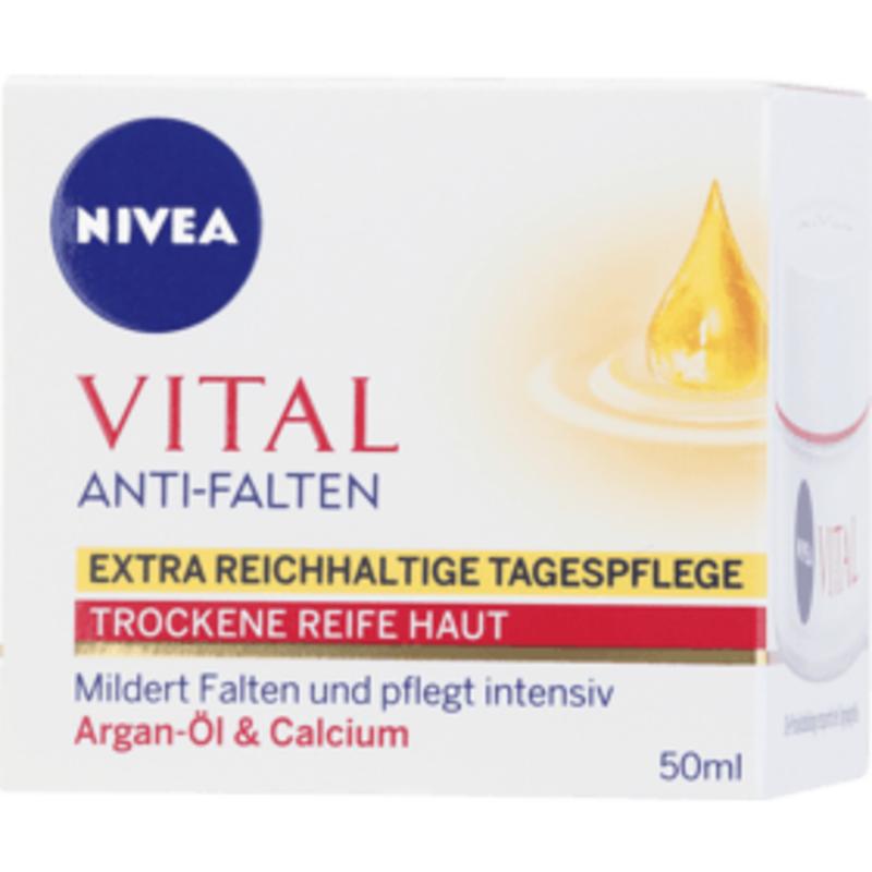 

German Nivea Vital Anti-Wrinkle Extra Rich Day Cream 50 ml