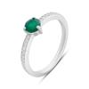 Silver Ring with Natural Agate 0.644ct, Item Weight 1.97 Gr (2189602)