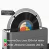 HumminGuru Ultrasonic Vinyl Record Cleaner with and Adapters HG-01 7" 10" (HG01, 7"/10"/12")