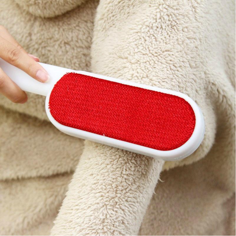 

Wool coat brush Clothing hair removal brush Dust removal brush hair removal brush hair removal brush hair removal double-sided electrostatic brush