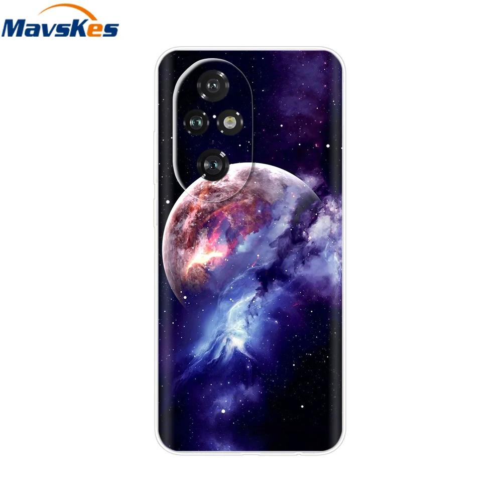 Für Honor 200 Hülle Niedliche Cartoon Silikon TPU Weiche Handyhüllen für Für Honor 200 Pro Honor200 Lite Transparente Capas Honor200