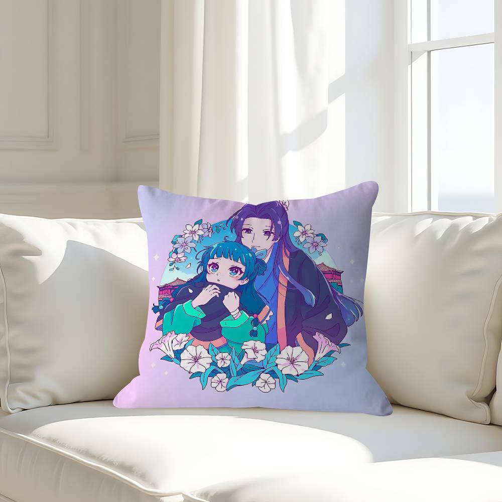 

The A-Apothecary Diaries Pillow Case Removable Washable Cushion Cover – All-Season Soft Linen 16x16Inch