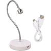 UV LED Nail Lamp, 3W USB Gel Curing Light with 360 Rotatable Gooseneck, 60S Timer for Salon and Home Use (LAJS5d4)