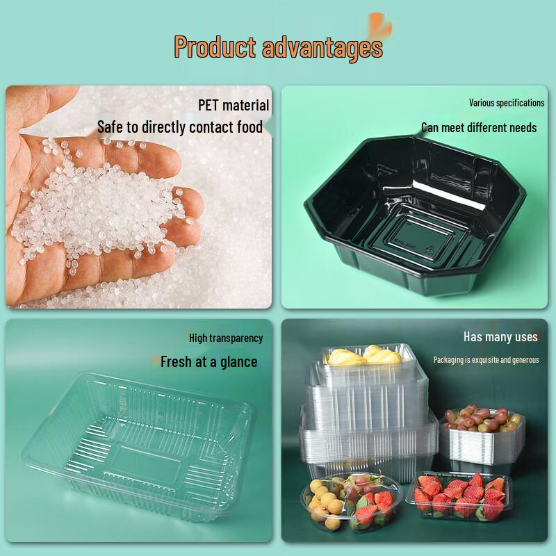 Disposable Boat-Shaped Fruit Tray