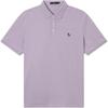 HLA Polo Shirts Men's Purple Polo Collar Moderate Straight Fit HNTPD2F095A
