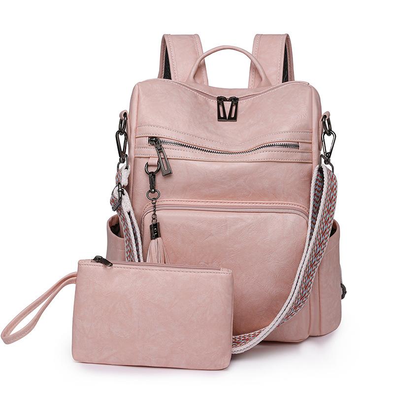Backpack for Women with Lightweight Retro Backpack for Women Large Capacity Backpack