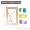 Children's Art Area Wool Knitting Board - DIY Weaving Material Kit for Kindergarten & Large Class Teaching