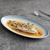 18-inch Oval Ceramic Serving Plate