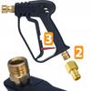 Rosfix Zestaw Pistolet z Dyszami i Pianownicą – Myjka Ciśnieniowa 300 Bar | Adapter Easy!Lock M22 | Wszechstronne Zastosowanie