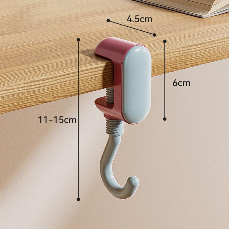 Myśląca Kaczka Przenośny Haczyk Wiszący Dekoracja Stół Portfel Torba Haczyk Wieszak Ścienny Uchwyt Torebka Bez Wiercenia Artykuły Biurowe dla Studentów