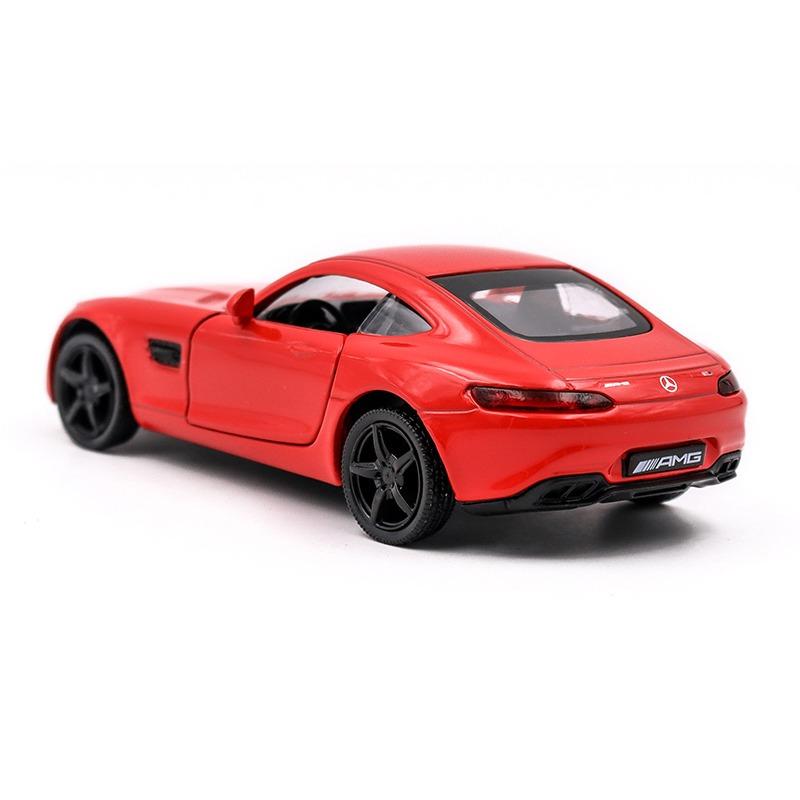 

1/36 Mercedes Benz AMG GTS литой под давлением автомобиль модель суперкар игрушечные транспортные средства инерционный сплав металла высокая имитация для коллекционного подарка F332 красный