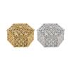 12Pcs Plastic Favors Boxes with Lid Hollow Wedding Candy Storage Container for Party Stylish Dessert Packaging Cases