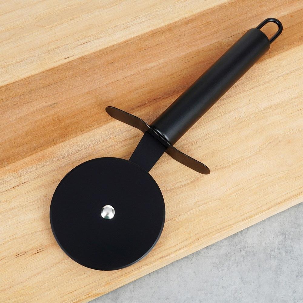 Pizza Cutter Steel Round Rotary Knurl Slicer