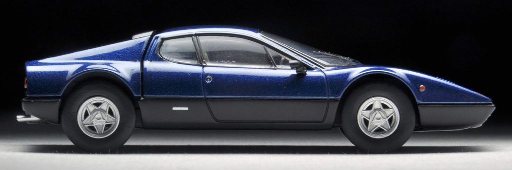 Tomica Limited Vintage Neo Ferrari 365 GT4 BB Finished Model 1/64 TLV-NEO Blue/Black
