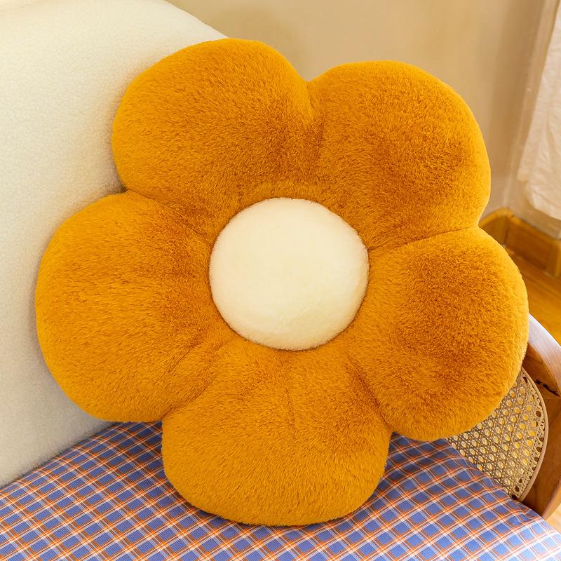 Flower Shaped Plush Pillow Soft and Comfy Pillow for Sofa, Bed and Car