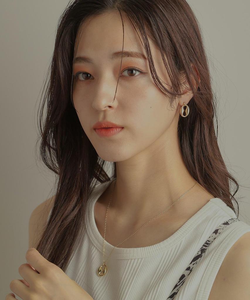 Earrings K10 Hollow Marine Motif Stud Earrings 40576628 Yellow Gold 00 [Kokoshnick] Women's (100)