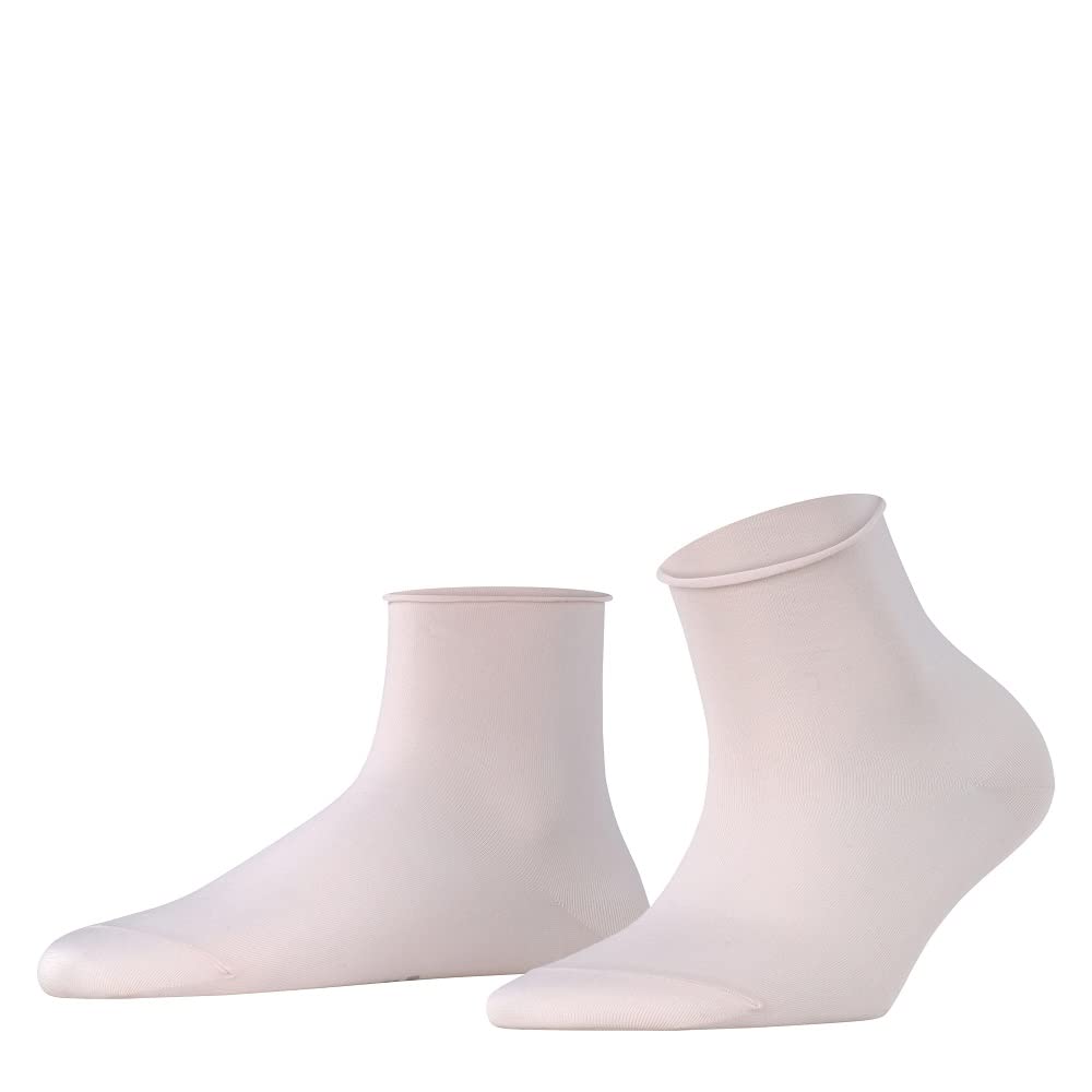 FALKE Cotton Touch Короткие Складка Ровная Размеры 8458 Светлый 47106 Женские Носки, Манжета, Шов, 35-38, Розовый, [Оригинал]