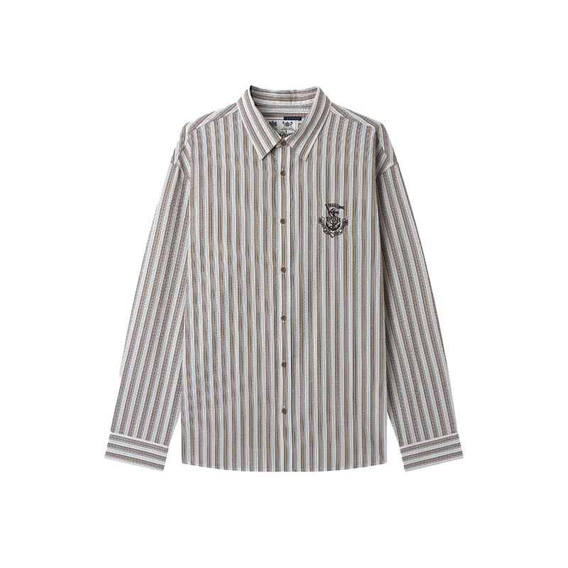 

Teenie Weenie Men s Embroidered Long-Sleeve Shirt L