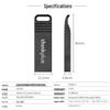 Lenovo ThinkPlus MU221 Metal USB Flash Drive, 32GB/64GB, Engravable