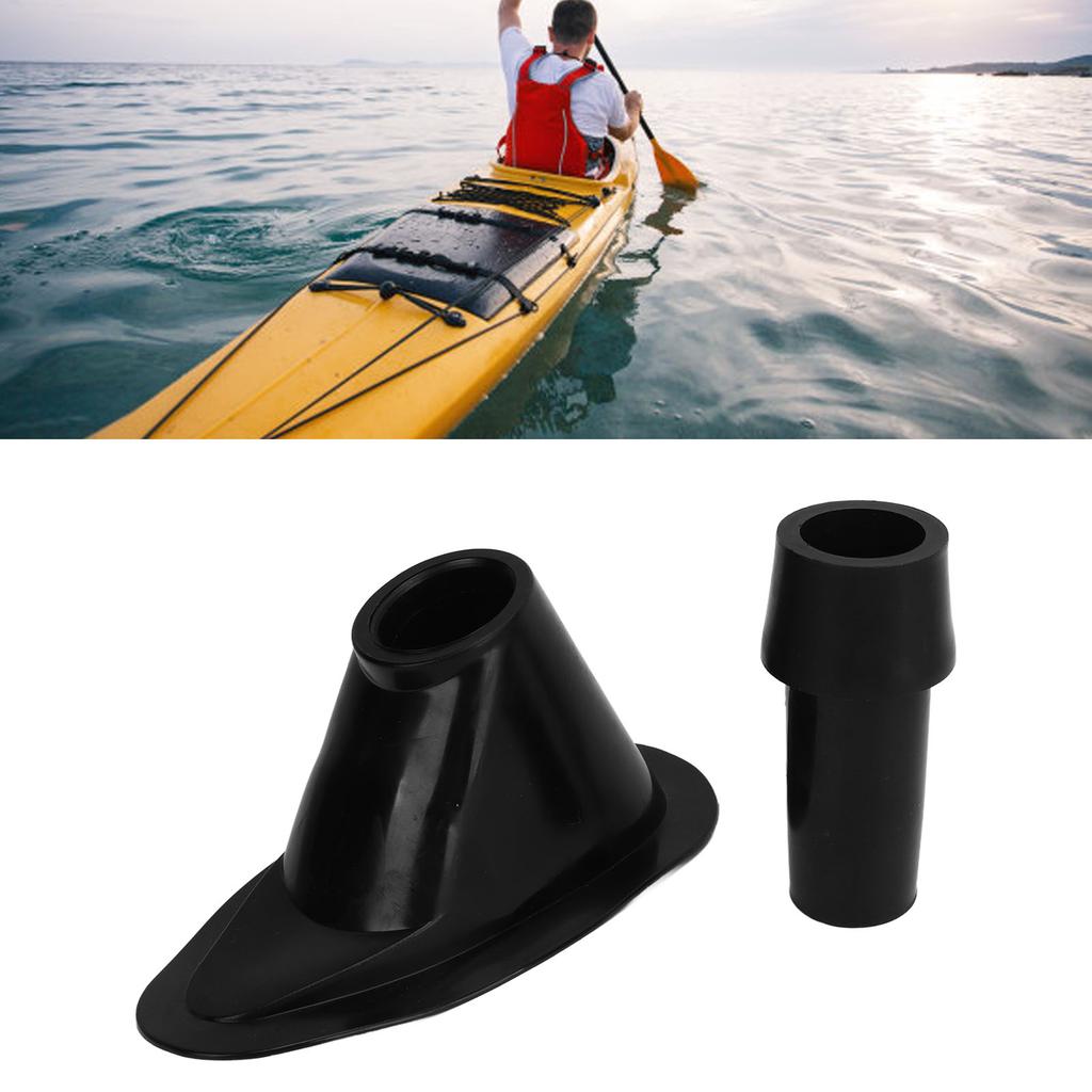 Inflatable Boat Fishing Rod Holder Stickable Kayak Fishing Rod Socket Sunshade Fixer Boat Accessories
