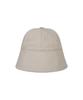 Bajal Va Curved Studded Round Drop Bucket Hat Beige