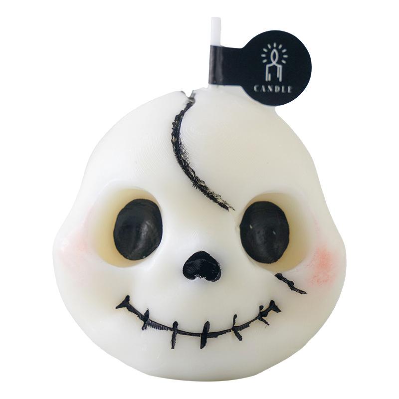 Cadou Halloween Decor de Petrecere Dovleac Simulat Ornament Fantomă Desen Animat Handmade Lumânare Ceară de Soia Ambiantă 3 Stiluri