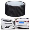 Carbon Fiber Strips Anti Scratch Carbon Fiber Protective Film Dry Carbon Fibre Detailing Wrap Tape Car Door Edge Guard Sticker Black Carbon Fibre