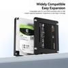 ESSAGER 5Gbps High Speed Data Transfer 2 In 1 USB 3.0/Type-C To SATA Adapter Cable for External Hard Drive SSD