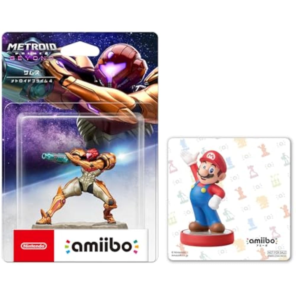 amiibo Samus [Metroid Prime 4] (Metroid Series) [Amazon.co.jp Exclusive] Bonus Original Sticker I...