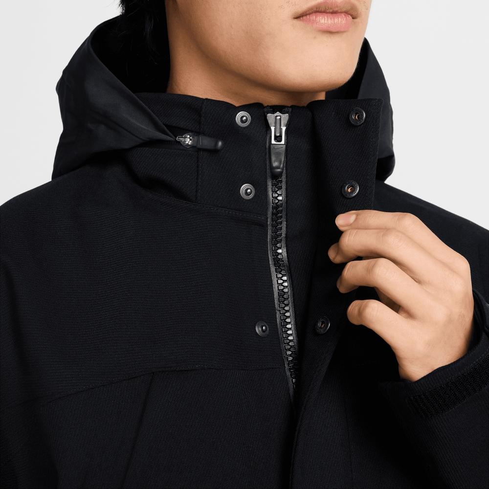 Nike U Nk Wool Classics Wrpl Jkt Black Hf6792 010